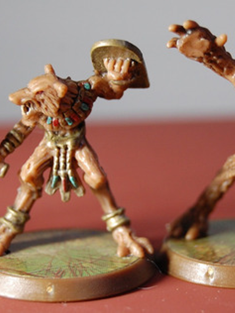 Anubian Wolves + Khosumet Heroscape Mini Dungeons Dragon 3