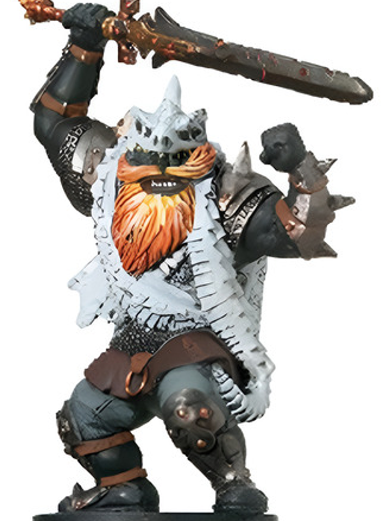 King Snurre #33 Giants Of Legend Miniatura Dungeons Dragons 1