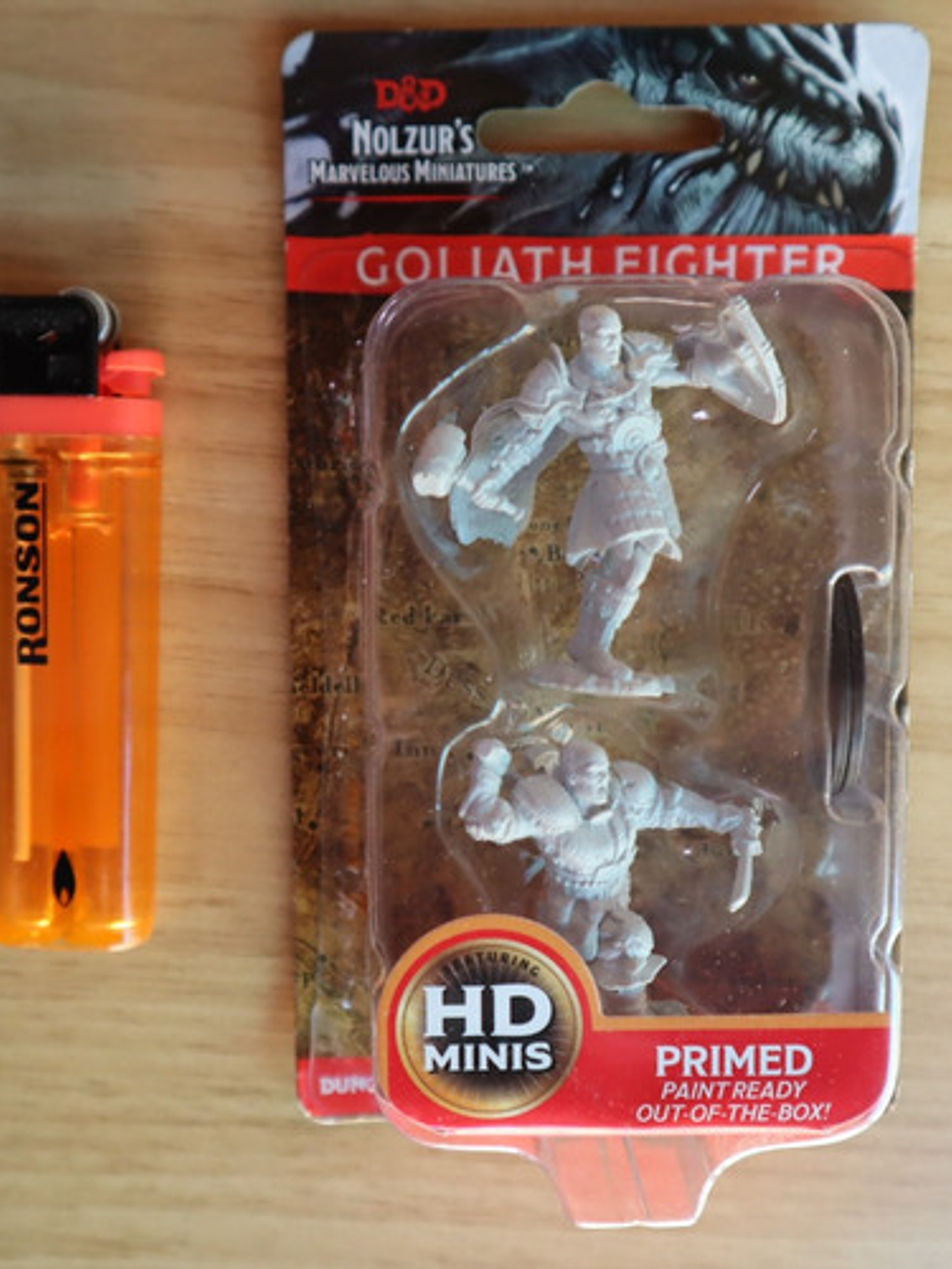 Goliath Fighter Nolzur Miniatura Dungeons & Dragons 3