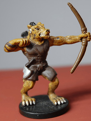 Gnoll Huntmaster #20 Dangerous Delves Dungeons And Dragons