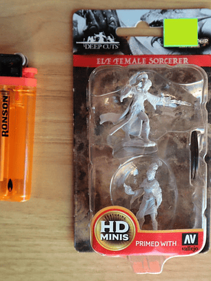 Elf Female Sorcerer Deep Cuts Miniaturas Dungeons & Dragons