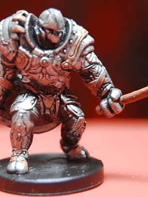 Warforged Bodyguard #11 War Drums Mini Dungeons And Dragons