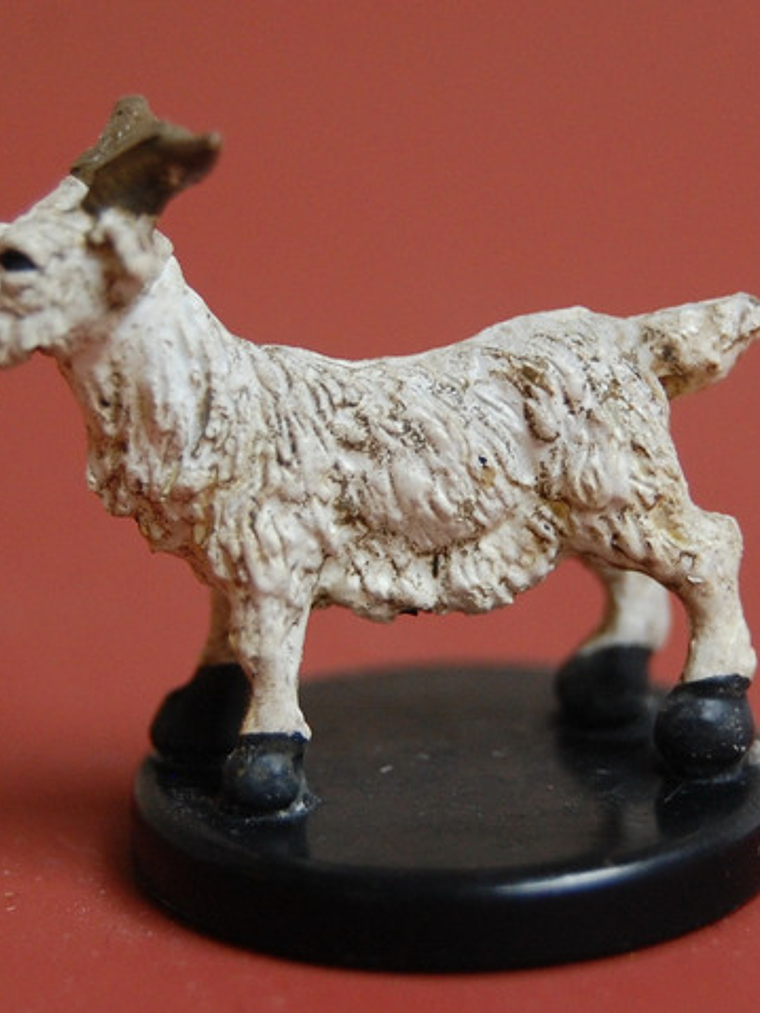 Goat #04 Reign Of Winter Miniatura Mini Dungeons And Dragons 3