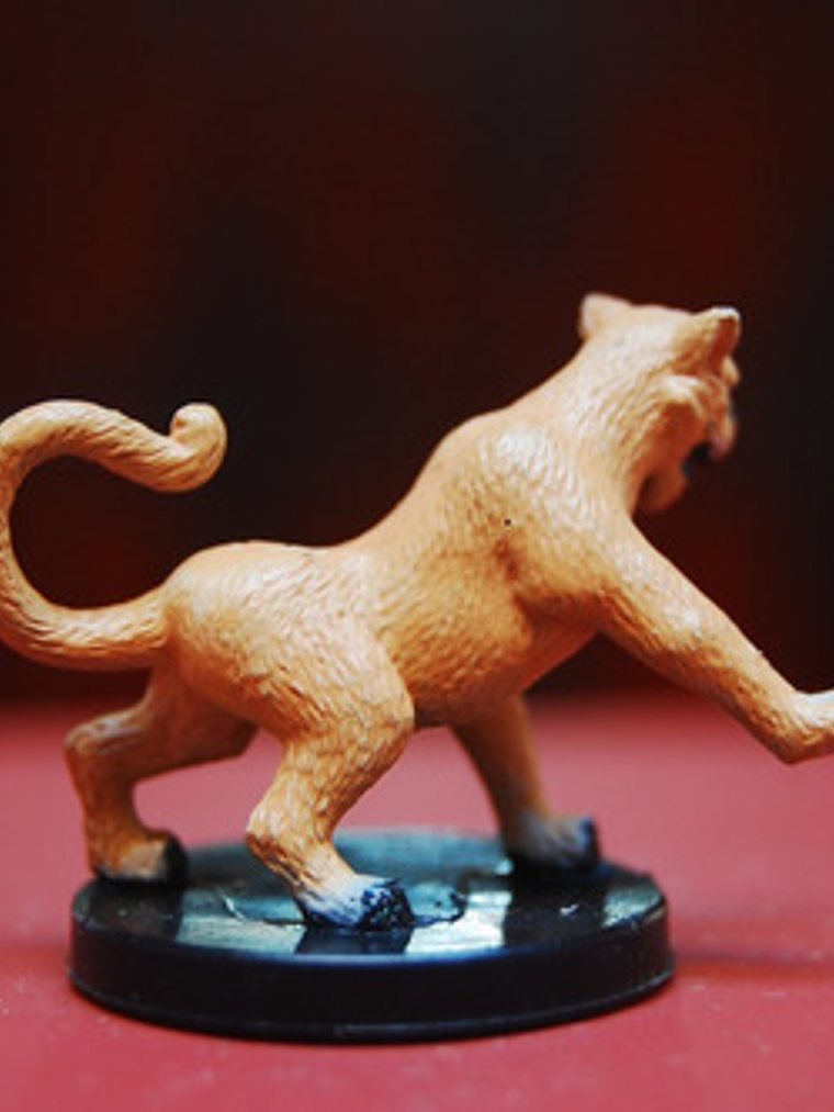 Hunting Cougar #19 War Drums Mini Dnd Dungeons And Dragons 2