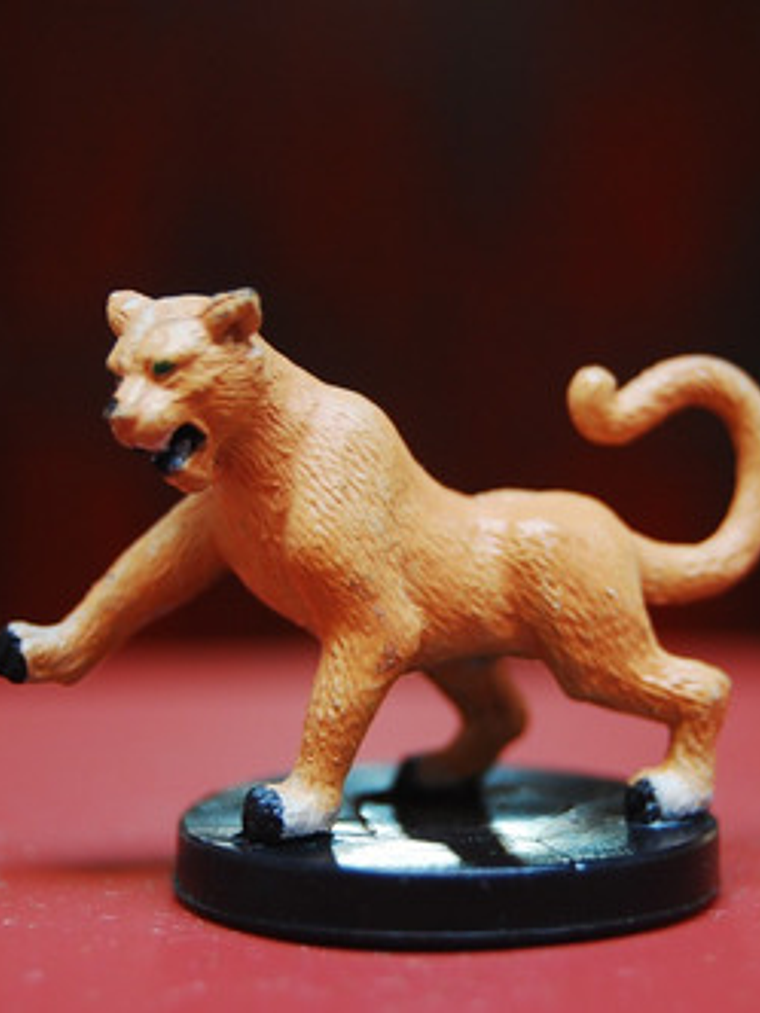 Hunting Cougar #19 War Drums Mini Dnd Dungeons And Dragons 4