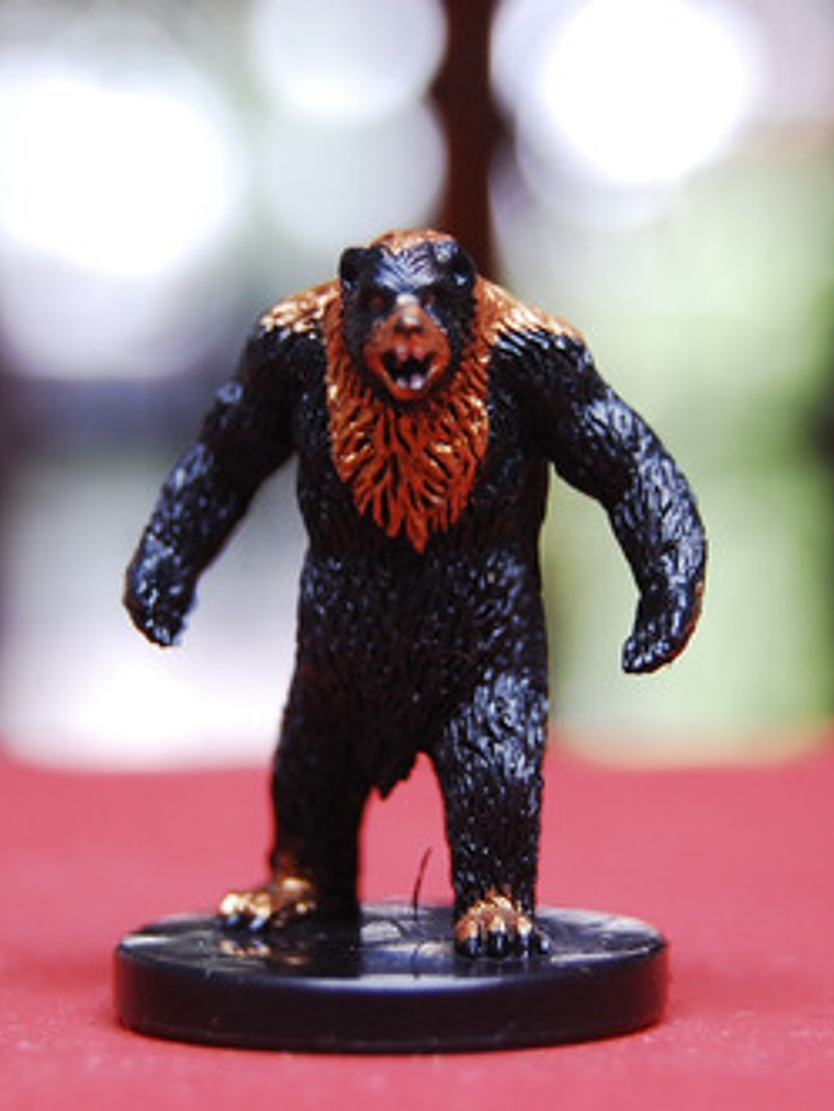 Celestial Black Bear #03 Aberrations Mini Dungeons Dragons 2