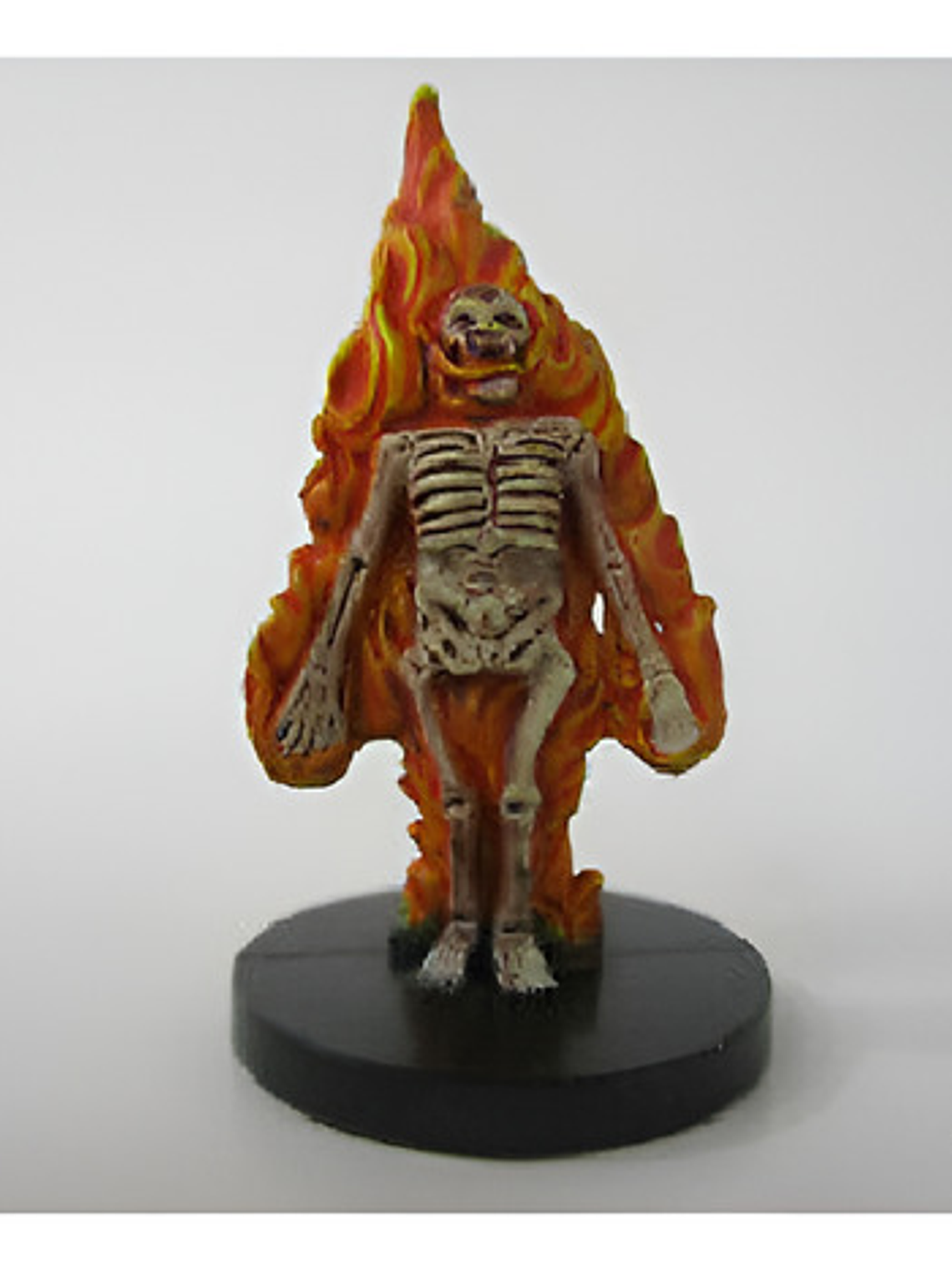 Burning Skeleton #49 Deathknell Mini Dungeons And Dragons 1
