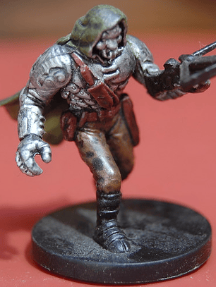 Warforged Infiltrator #48 Dungeons Of Dread Mini Dnd D&d