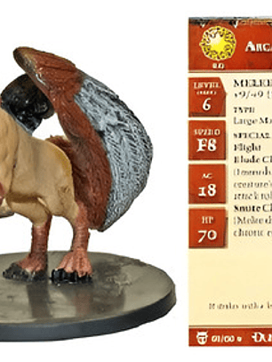 Arcadian Hippogriff #01 Blood War Mini Dungeons And Dragons