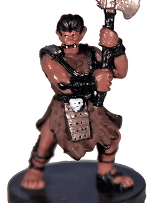Krusk Half-orc Barbarian Harbinger Mini Dungeons And Dragons