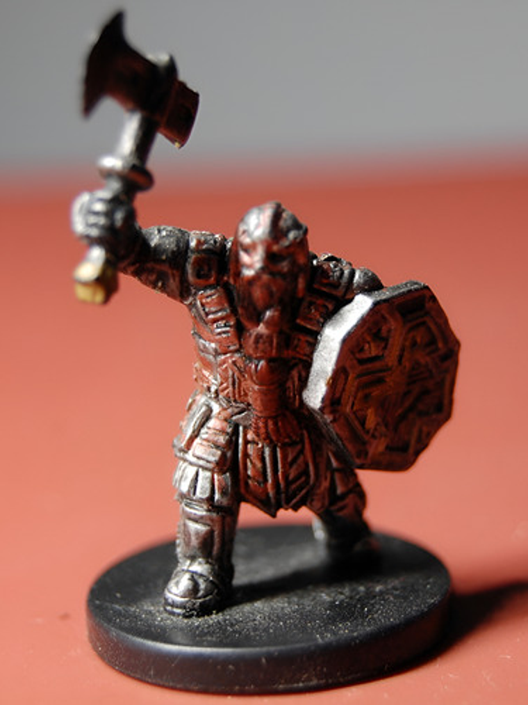 Dwarf Battlemaster #01 Starter Set Mini Dungeons And Dragons 1