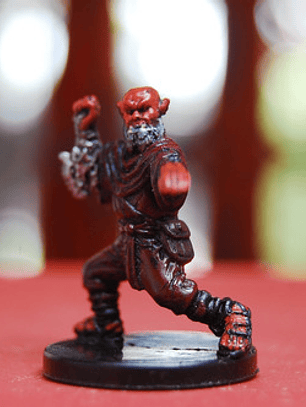 Doom Fist Monk #30 War Of The Dragon Queen Mini Dungeons Dnd