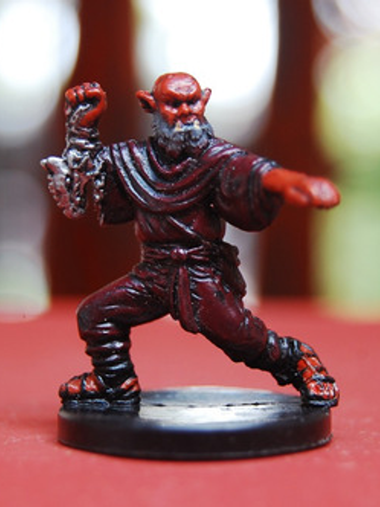 Doom Fist Monk #30 War Of The Dragon Queen Mini Dungeons Dnd 3