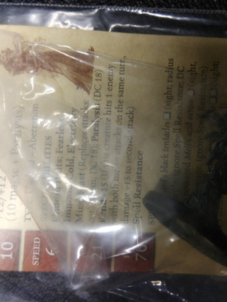 Mind Flayer Lich #38 Night Below Miniatura Dungeons Dragons 5