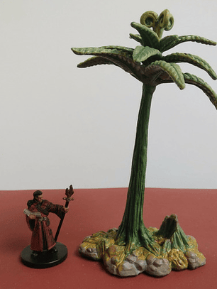 Giant Jurassic Fern Miniatura Safari Rol Modelismo Dungeons