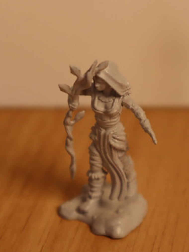 Human Female Druid #2 Mini Nolzur Pintar Dungeons & Dragons 3
