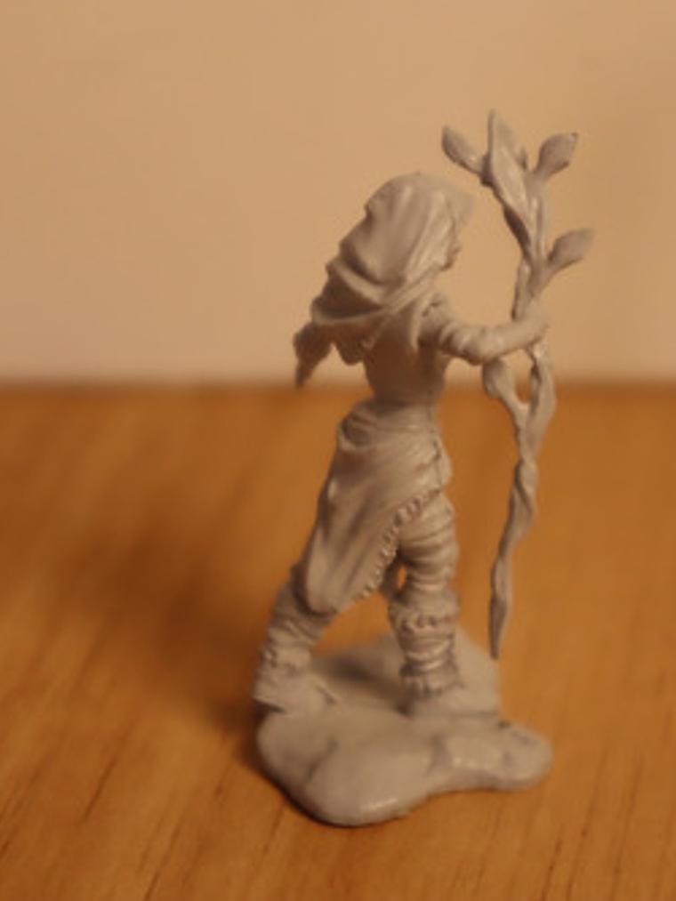 Human Female Druid #2 Mini Nolzur Pintar Dungeons & Dragons 5