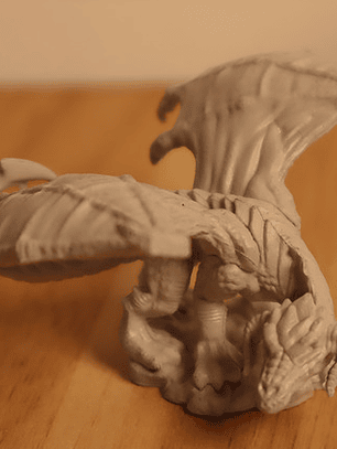 Black Dragon Wyrmling Mini Nolzur Pintar Dungeons & Dragons