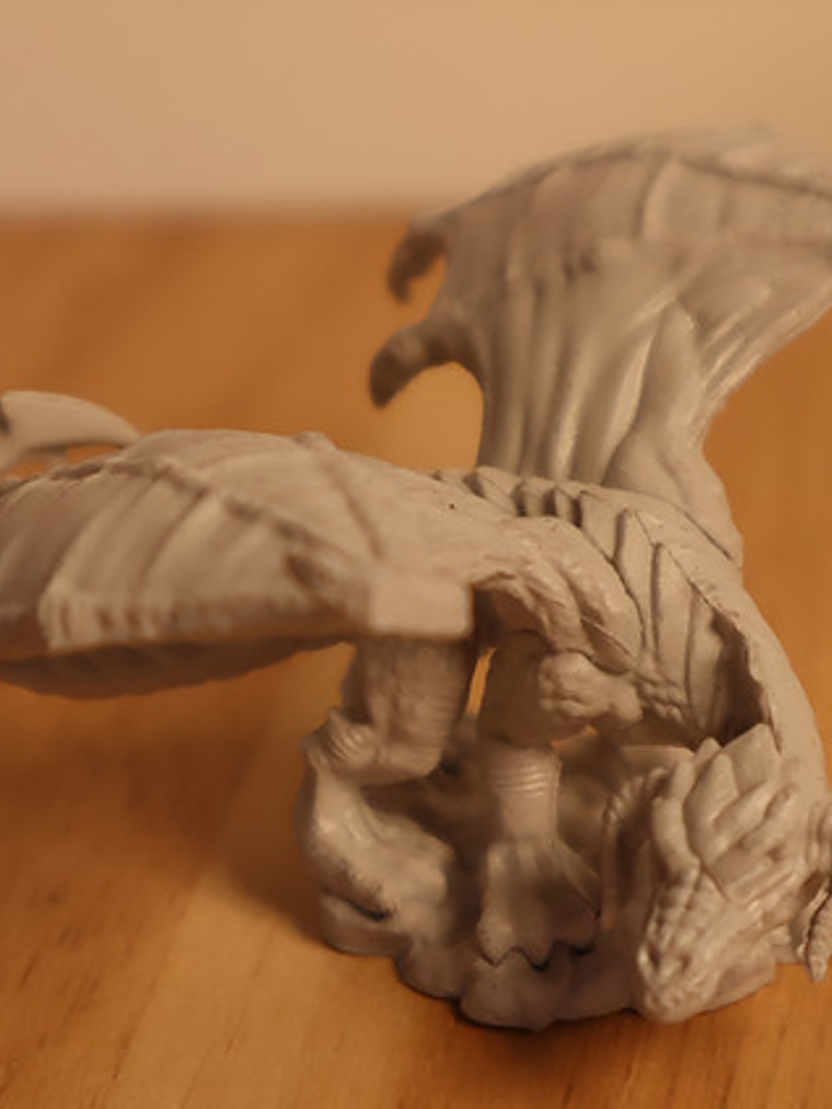 Black Dragon Wyrmling Mini Nolzur Pintar Dungeons & Dragons 1