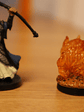 Small Fire Elemental #promo Mini War Dragon Queen Dungeons - Miniatura 5