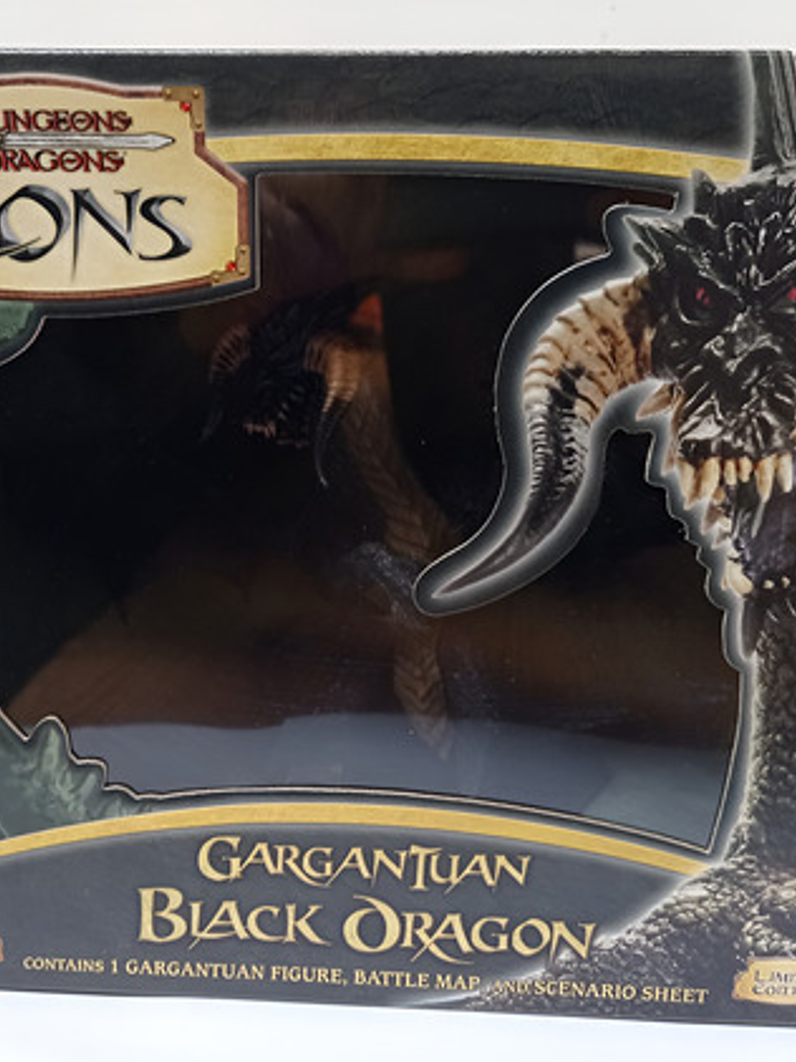 Gargantuan Black Dragon 2006 Miniatura Dungeons And Dragons 2