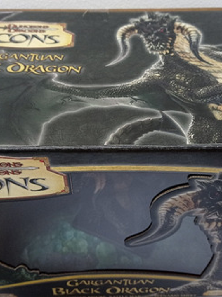 Gargantuan Black Dragon 2006 Miniatura Dungeons And Dragons 3