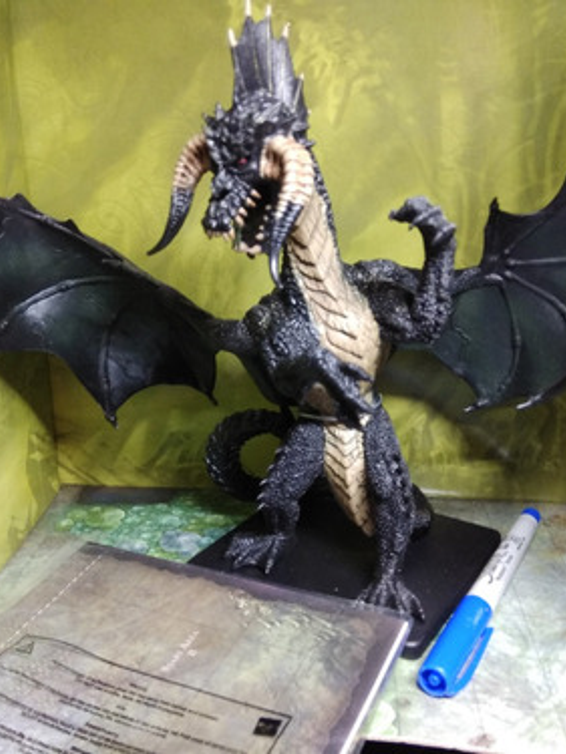 Gargantuan Black Dragon 2006 Miniatura Dungeons And Dragons 9