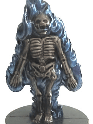 Burning Skeleton #promo Mini Dungeons Dragons