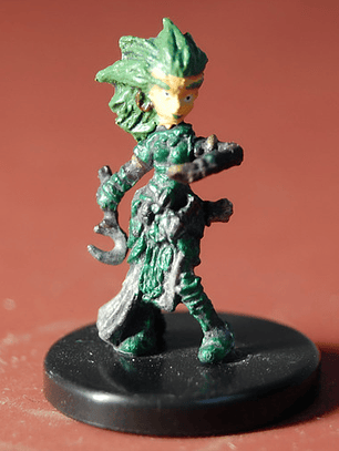 Lini Gnome Druid #38 Legends Golarion Mini Dungeons Dragons