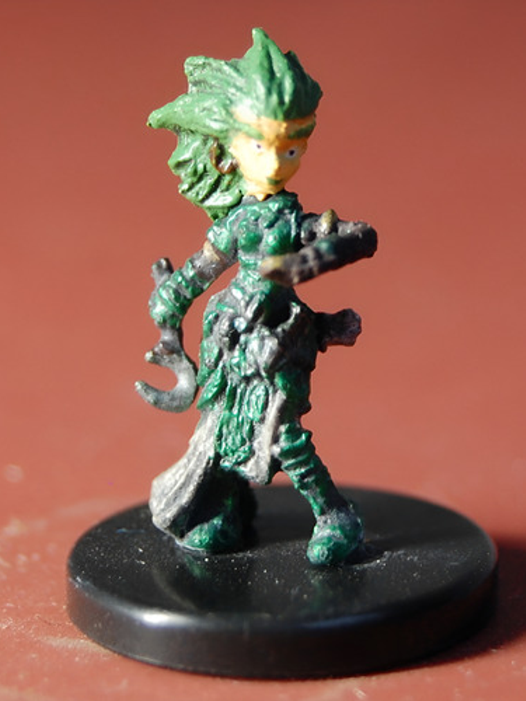 Lini Gnome Druid #38 Legends Golarion Mini Dungeons Dragons 1