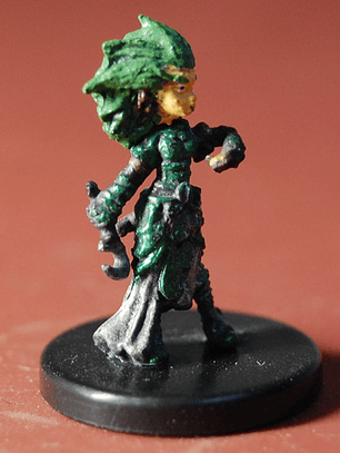 Lini Gnome Druid #38 Legends Golarion Mini Dungeons Dragons