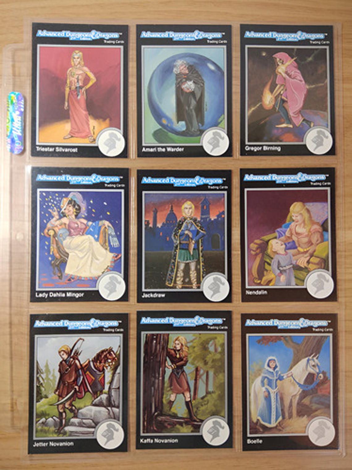 Advanced Dnd 90 Cartas - Pack 5 Dungeons And Dragons Vintage 1