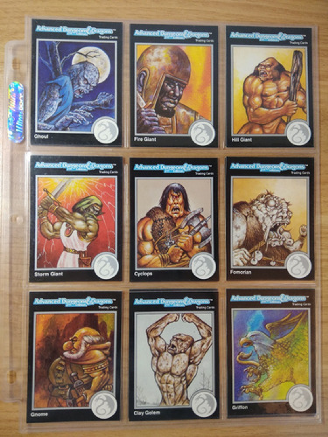 Advanced Dnd 90 Cartas - Pack 5 Dungeons And Dragons Vintage 2