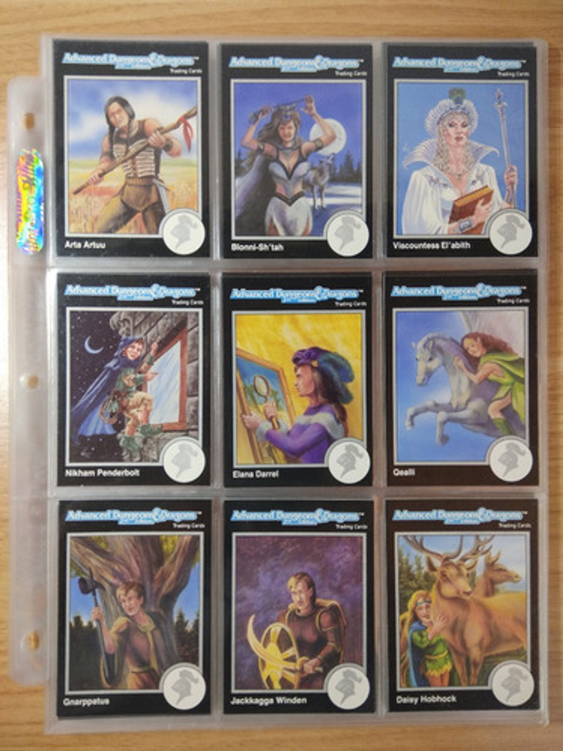 Advanced Dnd 90 Cartas - Pack 5 Dungeons And Dragons Vintage 3