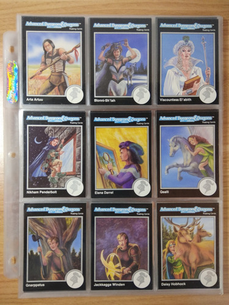 Advanced Dnd 90 Cartas - Pack 5 Dungeons And Dragons Vintage 3