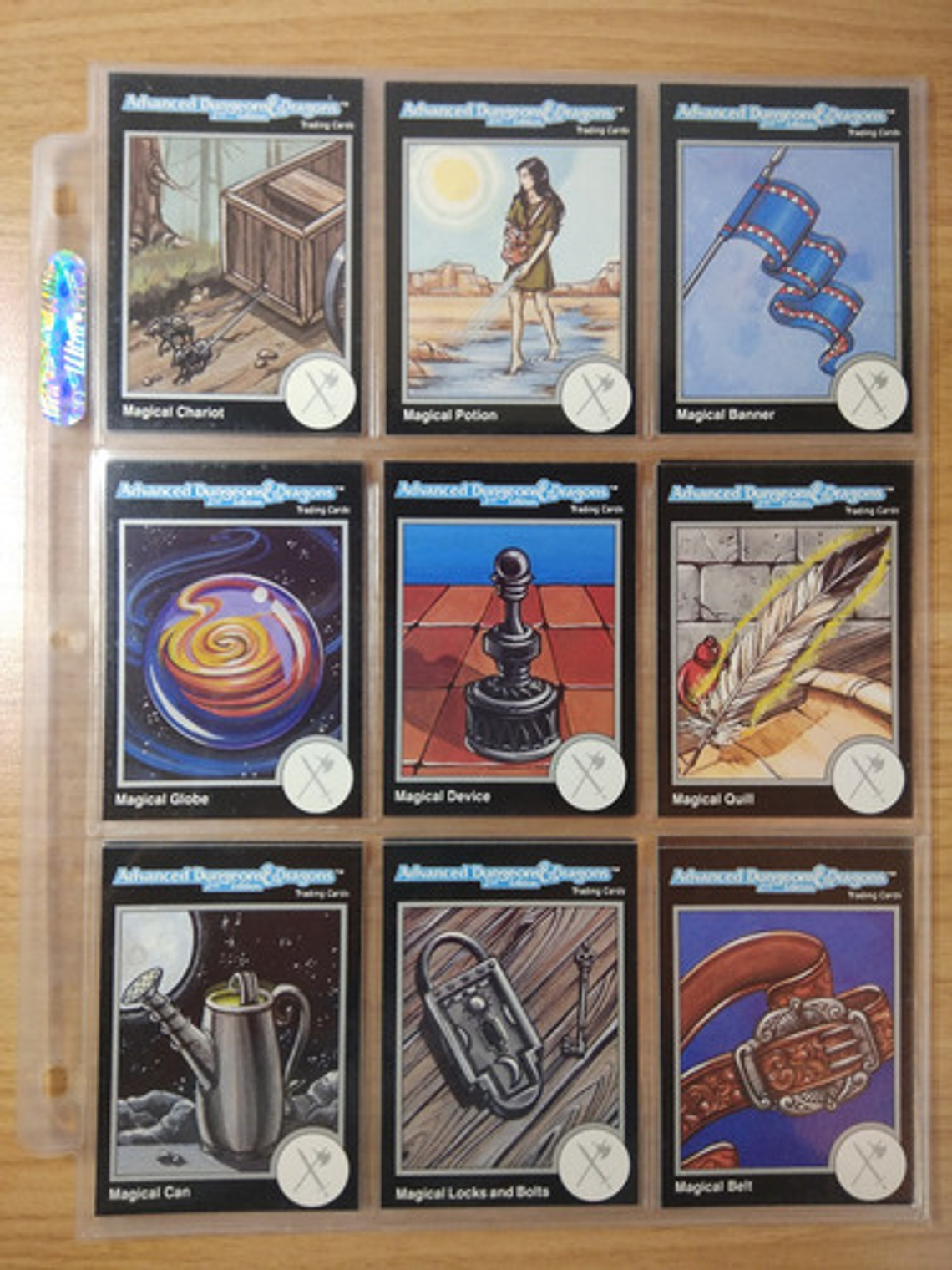 Advanced Dnd 90 Cartas - Pack 5 Dungeons And Dragons Vintage 4