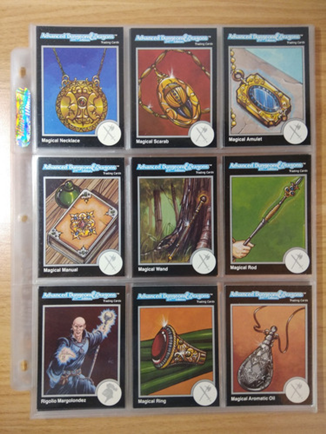 Advanced Dnd 90 Cartas - Pack 5 Dungeons And Dragons Vintage 5