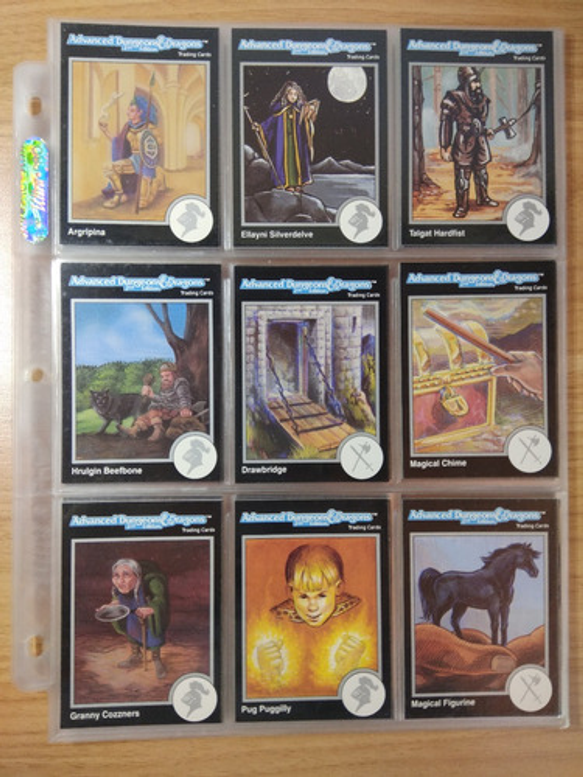 Advanced Dnd 90 Cartas - Pack 5 Dungeons And Dragons Vintage 6