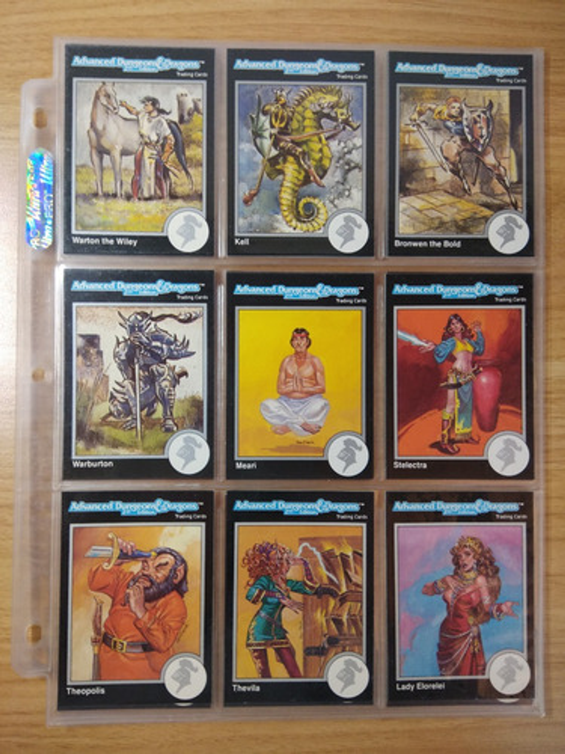 Advanced Dnd 90 Cartas - Pack 5 Dungeons And Dragons Vintage 8