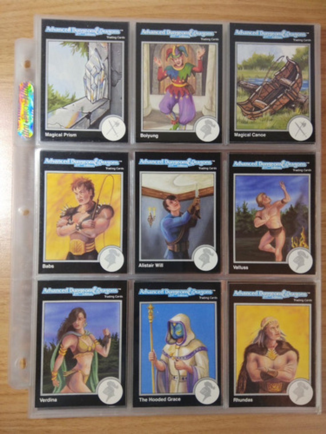 Advanced Dnd 90 Cartas - Pack 5 Dungeons And Dragons Vintage 9