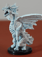 Medium White Dragon Pathfinder Battles Mini Dungeons Dragons - Miniatura 3