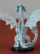 Medium White Dragon Pathfinder Battles Mini Dungeons Dragons - Miniatura 5