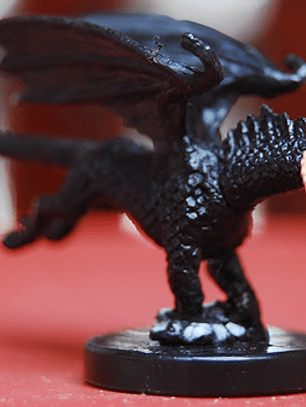 Small Black Dragon #53 War Of The Dragon Queen Dnd Dungeons