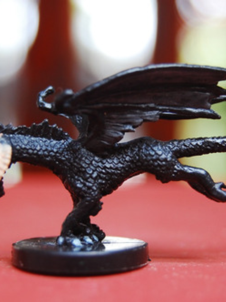 Small Black Dragon #53 War Of The Dragon Queen Dnd Dungeons 2