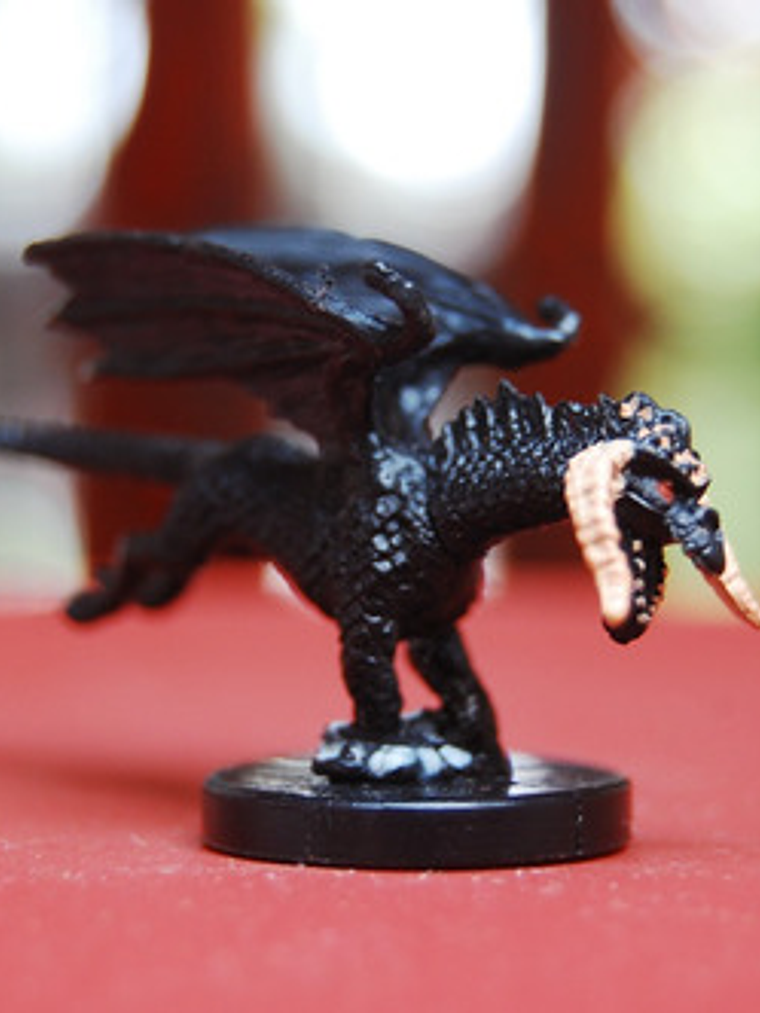 Small Black Dragon #53 War Of The Dragon Queen Dnd Dungeons 5