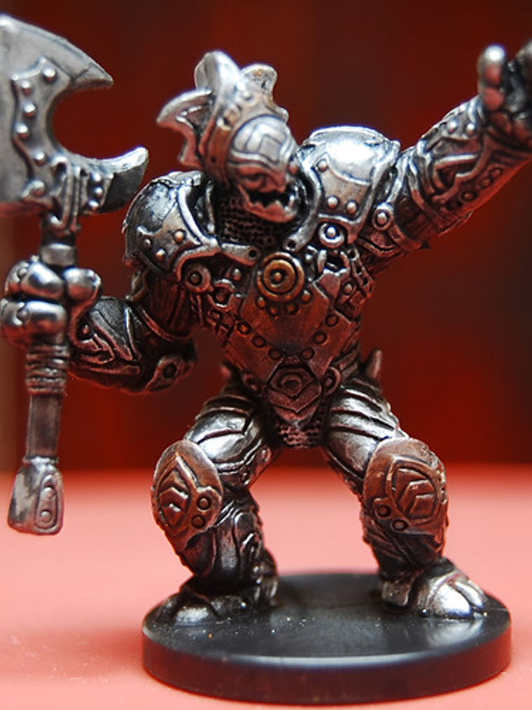 Warforged Captain #12 War Drums Miniatura Dungeons & Dragons 1