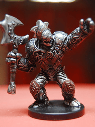 Warforged Captain #12 War Drums Miniatura Dungeons & Dragons