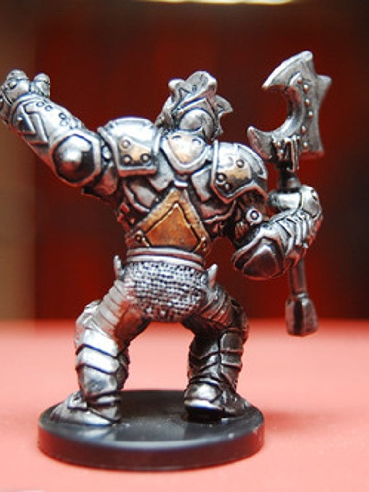 Warforged Captain #12 War Drums Miniatura Dungeons & Dragons 3