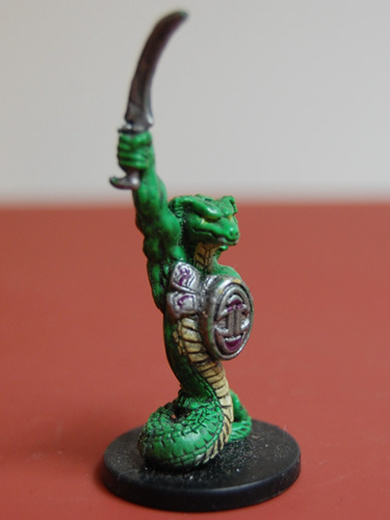 Yuan-ti Swiftscale #02 Starter Miniatura Dungeons & Dragons 2