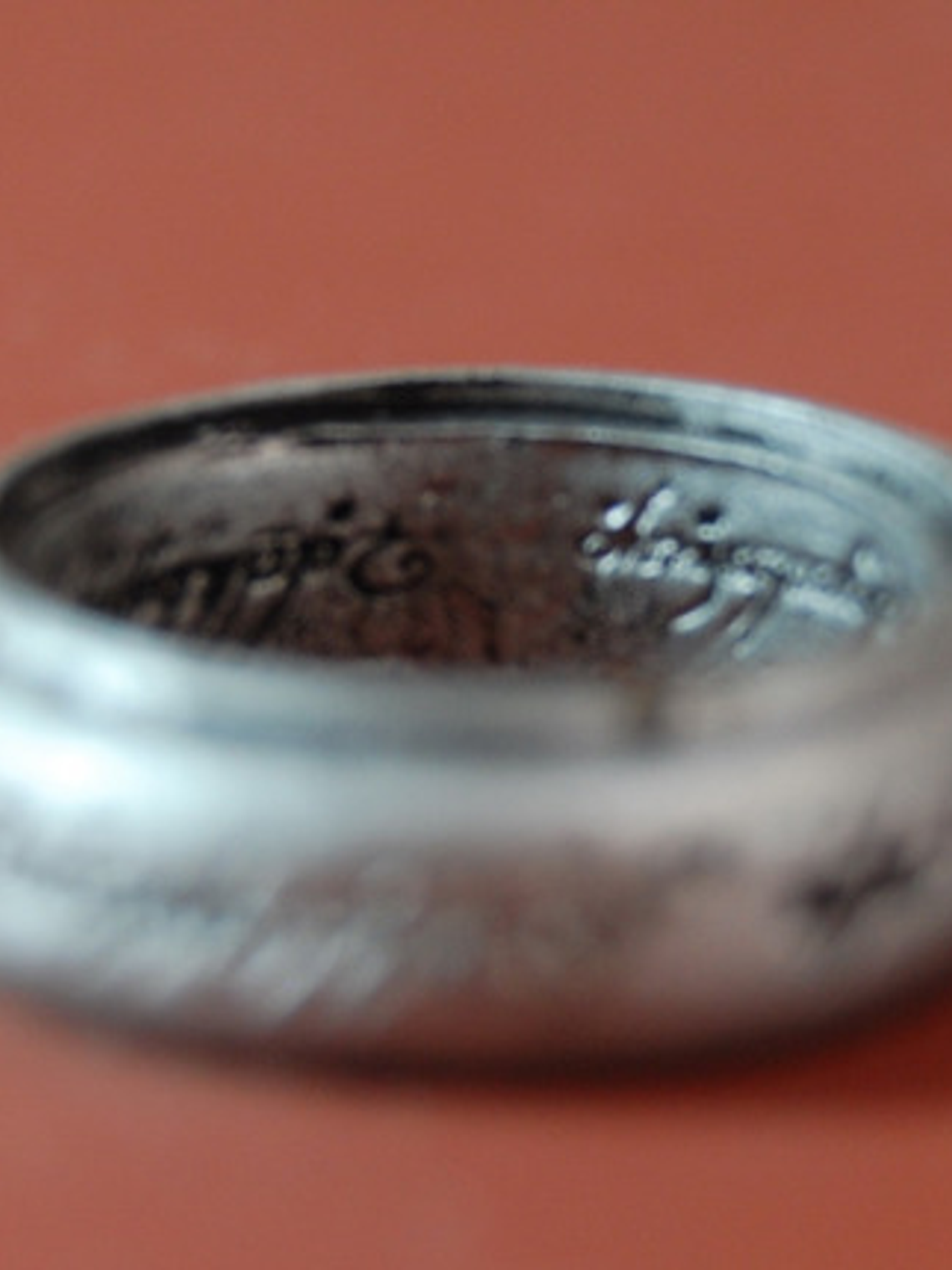 Anillo Plateado Plastico Lotr Rol Lord Of The Rings Dungeons 2